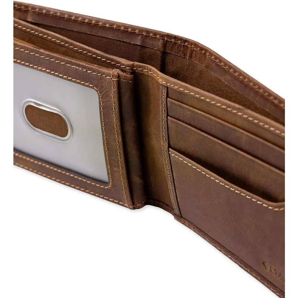 Men's Classic Pu Leather Imported Wallet Burnished Style Card Fashion Designed